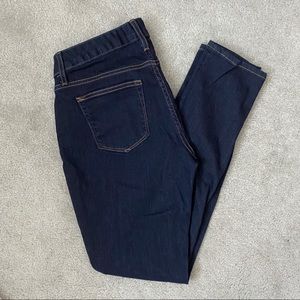 Gap Curvy Skinny Mid-rise Jeans (Dark Blue Wash)